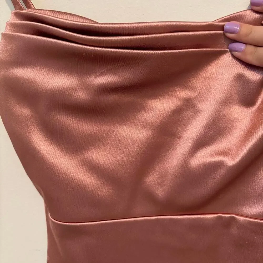 Windsor pink satin